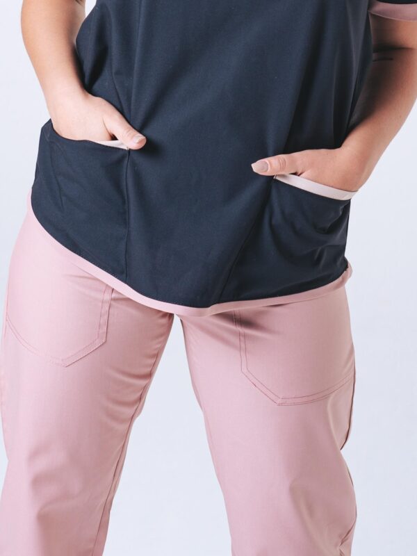 Ambo Bianca negro y rosa viejo - Imagen 6