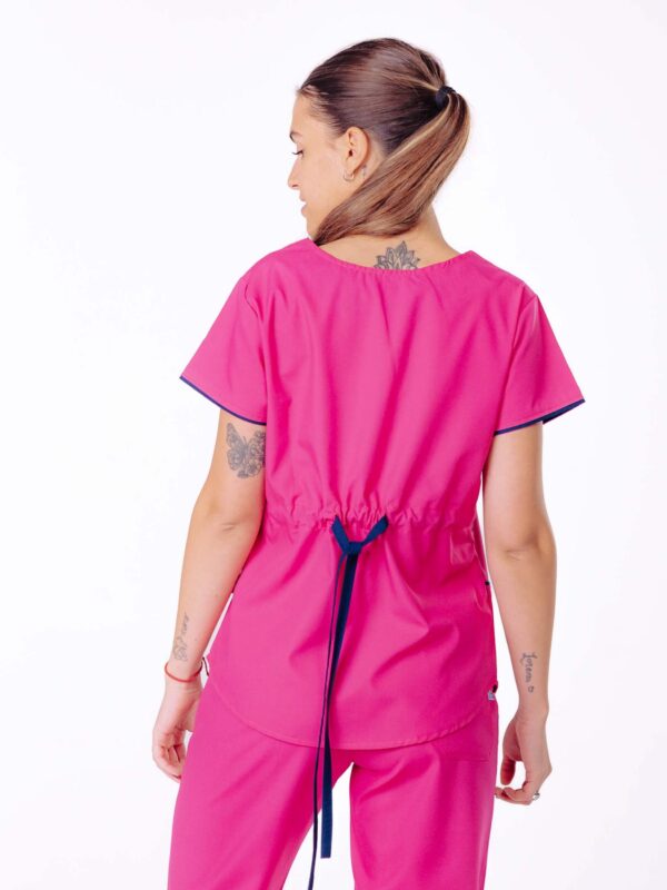 Ambo Luz fucsia y azul marino - Imagen 5