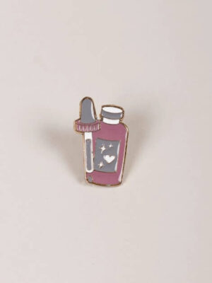 Pin metálico serum