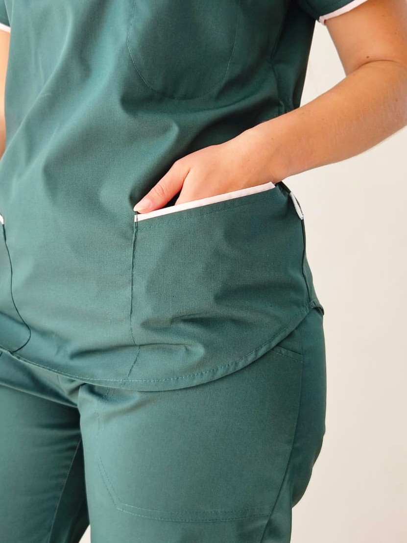 Ambo Luz verde inglés y rosa - Imagen 4