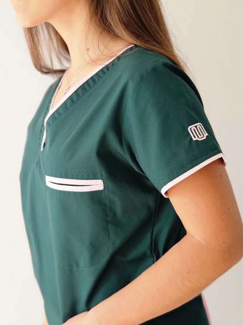 Ambo Luz verde inglés y rosa - Imagen 2