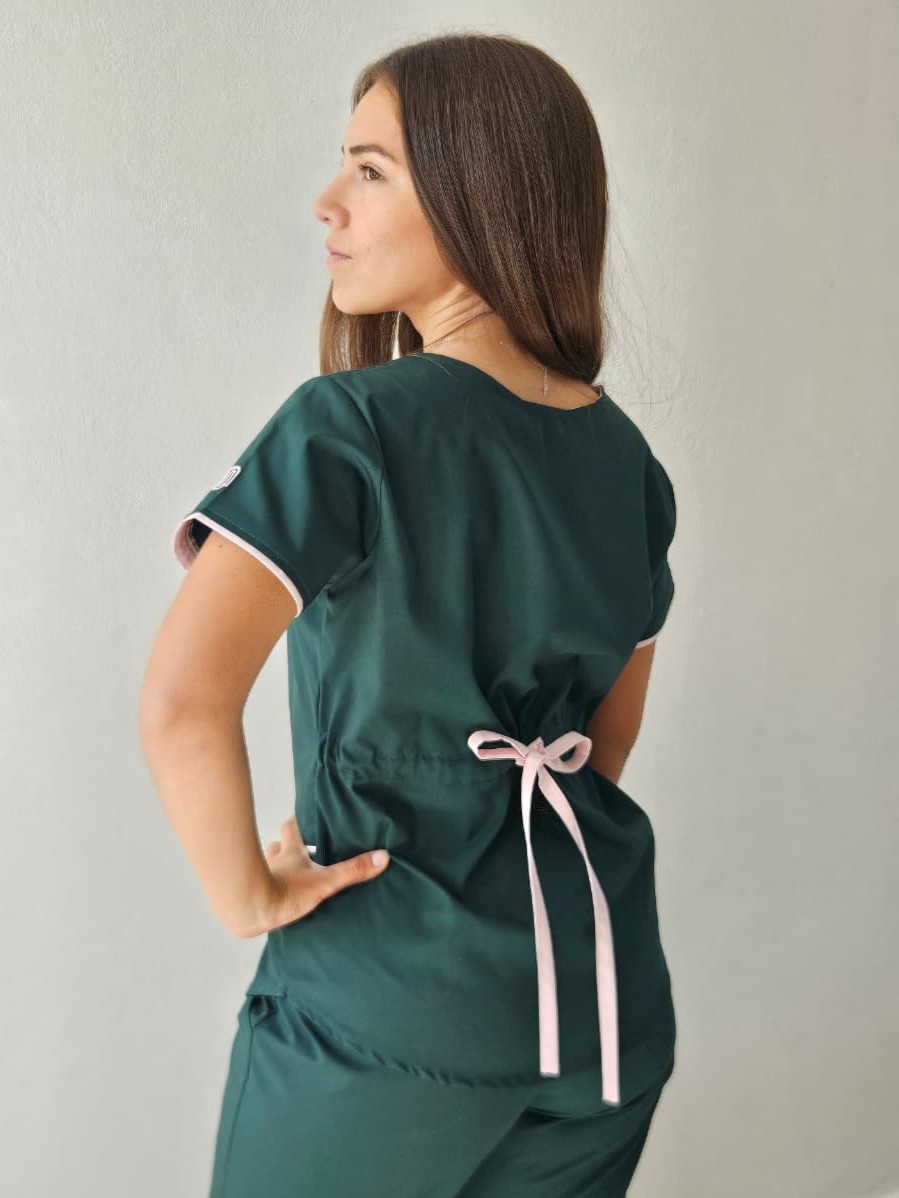 Ambo Luz verde inglés y rosa - Imagen 5