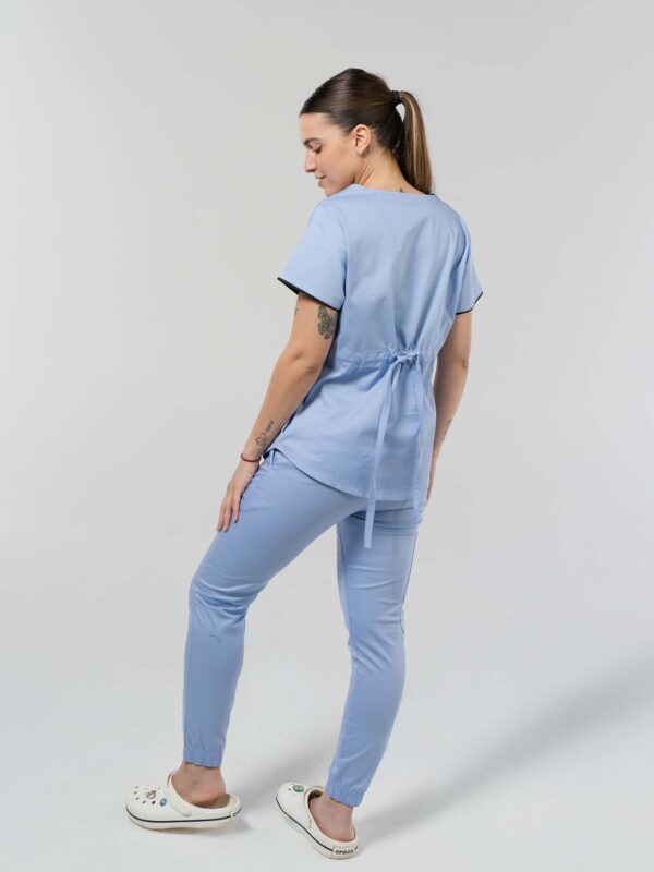 Ambo Olivia lavanda y negro - Imagen 6