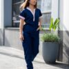 Ambo Zoe azul y rosa - Imagen 2